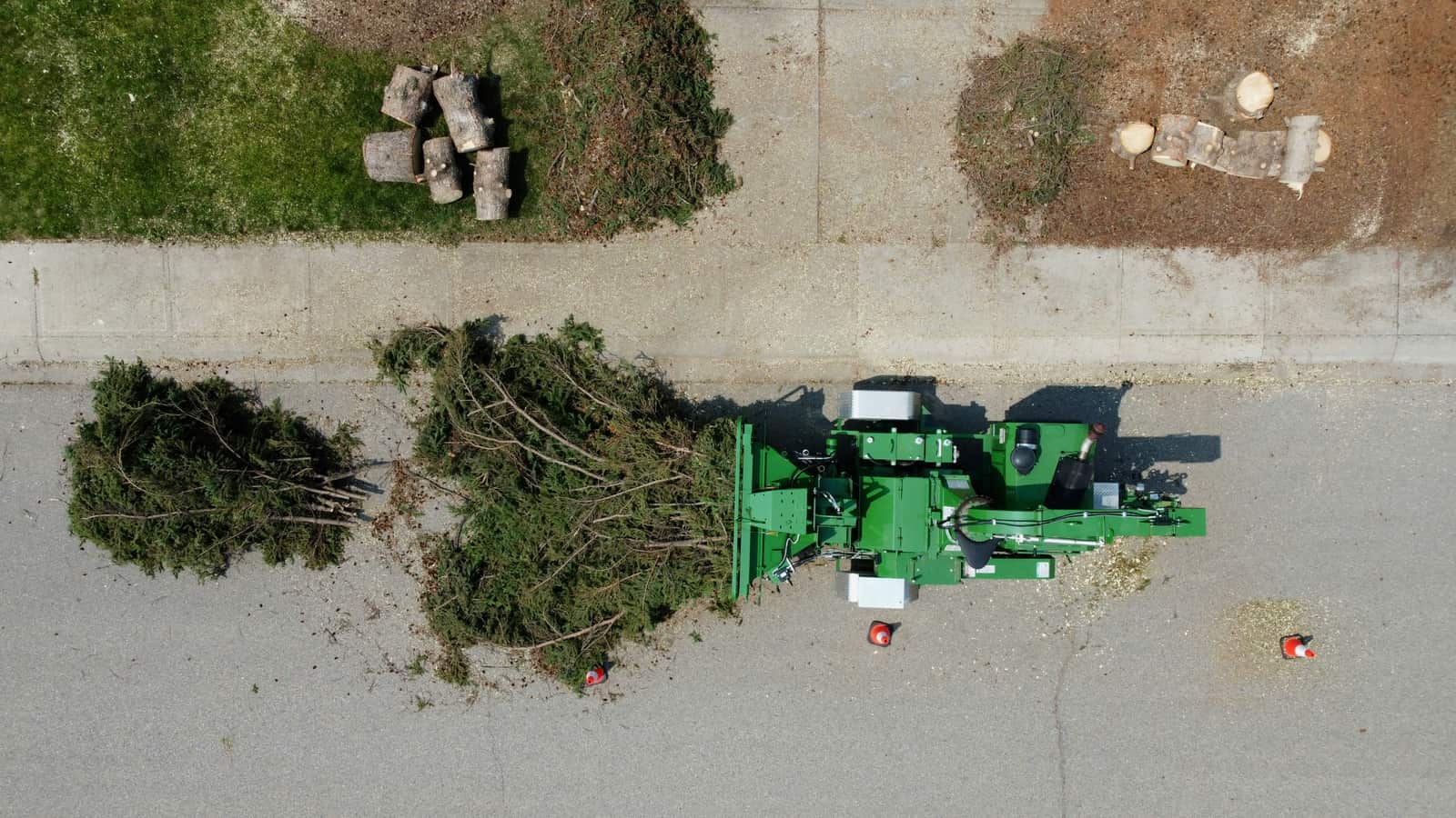 Stump grinding